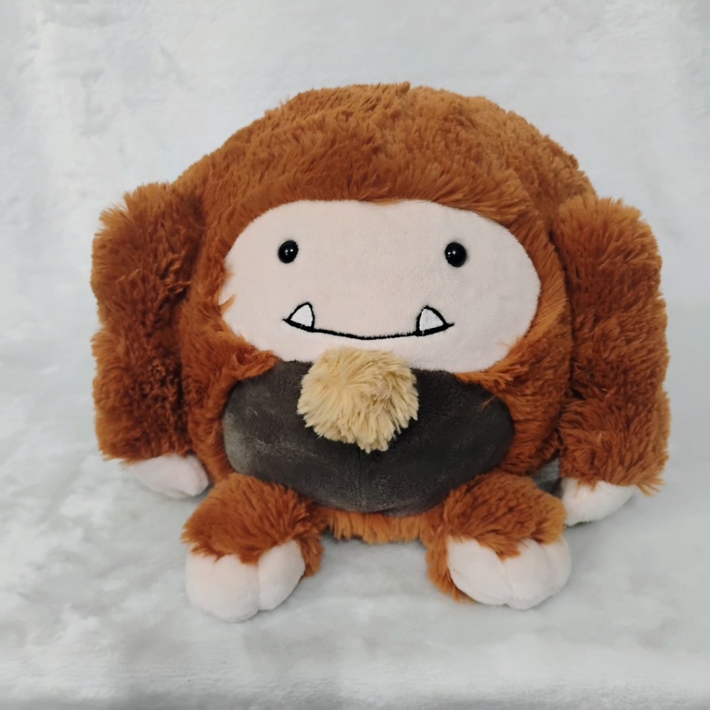 Squishable Mini Bigfoot Plush Brown Sasquatch Stuffed Animal Soho NYC 7 Inch